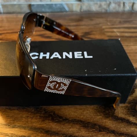 chanel 4117b sunglasses brown|CHANEL 4117B Sunglasses in color 1018G .